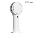 thumbnail image 2 of Zootealy Handheld Fan Portable Mini Fan USB Rechargeable 3 Speed Personal Desk Table Fan with Base Battery USB Powered Fans, 2 of 8