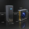 thumbnail image 2 of ACiQ Extreme+ Heat Inverter Central Unitary Ducted AC/Heating HVAC Unit | 36000 BTU, 3-Ton with 15kW Backup Heat Kit and 50' Install Kit | High Efficiency R-454B Refrigerant, 2 of 10