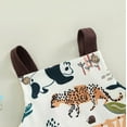 thumbnail image 4 of Animal Kingdom Print Button Romper Jumpsuit, 4 of 5