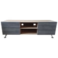 thumbnail image 2 of Mueble para TV Hogare 70' Roble Gris Centro de entretenimiento Italy, 2 of 10