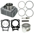 thumbnail image 2 of Waltyotur Cylinder Piston Top End Rebuild Kit for Honda Rancher TRX350 2000-2006, 2 of 8