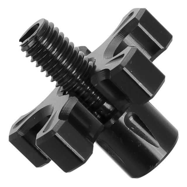 WRITWAA Clutch Cable Adjuster Motorcycle Polishing Kit Aluminum Black 1Set