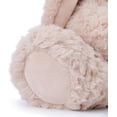 thumbnail image 5 of Guvpev 16.5" Grumpy Bunny Stuffed Animal, Large Soft & Huggable Rabbit Cuddly Toys, Perfect Birthday, Graduation, Easter Basket Stuffers Gifts, 5 of 7