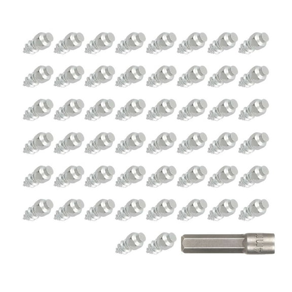 BQBQERT Screw in Tire Studs Car Truck Bicycles Motorcycle Accessories Screws Tire Studs Wheel Tyre Snow Studs Snow Tire Spikes
