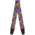thumbnail image 1 of Buckle-Down Guitar Strap, Flower Blossom, 2 Inches Wide, 1 of 1