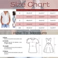 thumbnail image 3 of T Shirts For Women Womens Tops Casual Solid Color Breathable Single Breasted Shirts Short Sleeve Tops, 3 of 7