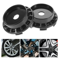 Raindrops 4Pcs Universal Wheel Hub Center Caps Wheel Rim Covers For Car Wheel Modification And Hubcap Replacement Black