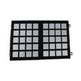 thumbnail image 4 of Diamond Jewelry Display Tray Multi grids gem Storage Organizer Tray for Rings white 40 grid, 4 of 8