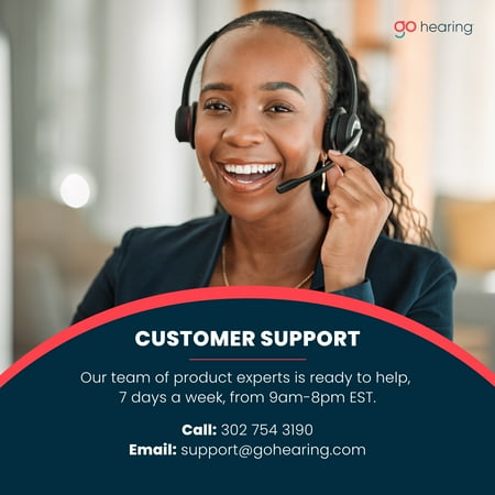 Go Hearing - Go Prime OTC Hearing Aids - Black