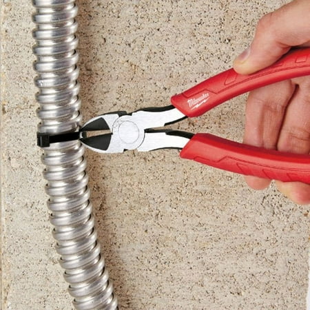 UPC: 0045242342204 | Milwaukee 48-22-6108 – 8  Box Joint Multi-Material Handle Diagonal Cutters