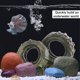 thumbnail image 4 of Decoración de peceras de resina, accesorios para peceras, cuevas de roca, cuevas de acuario, 4 of 5
