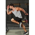 thumbnail image 4 of COOFANDY Men's 3 Pack Workout Tank Tops Gym Athletic Sleeveless T-Shirts Fitness Bodybuilding Muscle Shirt, 4 of 5