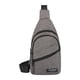thumbnail image 2 of Bolso de hombro para hombre, mochila informal, ligero, resistente al agua, bolso de pecho para correr, trabajar, Gris, 2 of 9