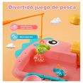 thumbnail image 3 of Juego De Cocina Infantil Con Fregadero Eléctrico  24 Pcs  Malubero, Color Rosa, 3 of 5