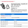 thumbnail image 2 of Thermostat Assembly - Compatible with 2002 - 2007 Volvo V70 2003 2004 2005 2006, 2 of 2