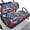 American Flag Daisy, variant on Yuyamidu 2 PCS Retro USA Flag 250th Golf Cart Seat Covers Eagle Back Rest Seat Cover Golf Cart Seat Cushion Cover Golf Cart Accessories Fits All 2-Seat Golf Carts