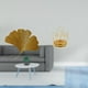 thumbnail image 2 of Juego de esculturas de pared de ginkgo, adorno de pared de hierro forjado, soporte para tazas, organizador de tazas de café, material de hierro durade, 2 of 8