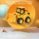 thumbnail image 5 of Juguetes Para Niño Vehículo de ingeniería Prensa Tipo Retorno Simulación Modelo de coche Excavadora Ingeniería Bulldozers Vacaciones Niños y niñas Juguetes Para Bebe 1 Año, 5 of 8