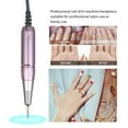 thumbnail image 3 of Riwcyla Stylo Perceuse Électrique Professionnel pour Art des Ongles, Poignée, Lime, Polisseuse, Machine de Meulage, Pièce à Main, Outil de Pédicure, Accessoires pour Art des Ongles, Rose, 3 of 6