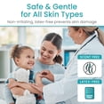 thumbnail image 3 of Vivecare Skin Prep Wipes (50 Count) – Sterile Protective Skin Barrier & Alcohol Wipes for Adhesive – Medical Skin Prep Pads to Create Barrier Film between Skin & Attachment - For Ostomy, IV & Adhesive, 3 of 8
