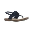 thumbnail image 1 of Womens B.O.C. Born Sharin Slingback Wedge Sandals, Navy, 1 of 5