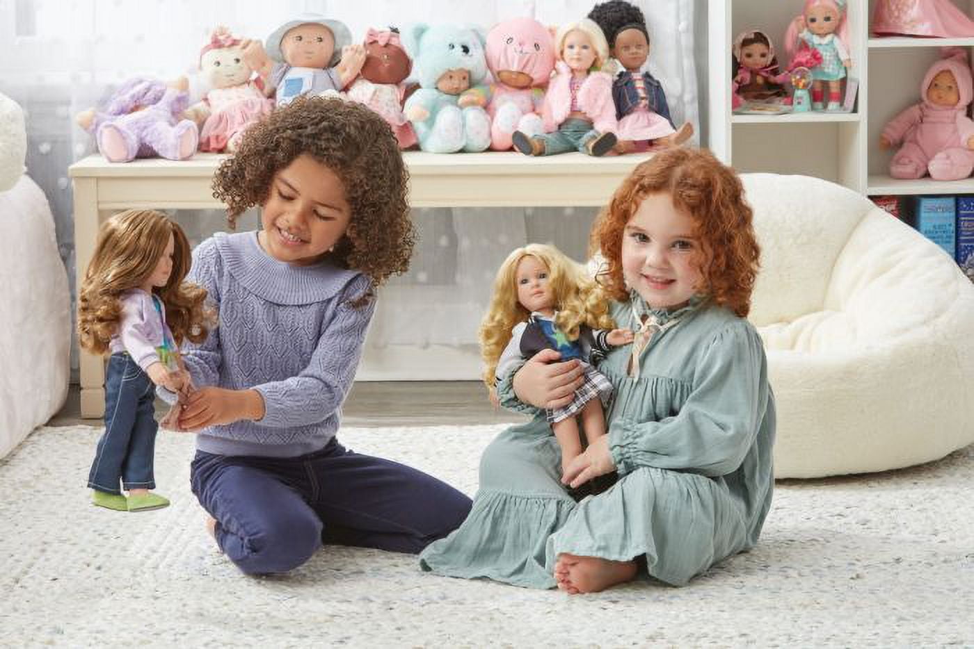 Madame Alexander 14-Inch Alexander Girlz® Fashion Doll, Paisley, Light Skin Tone/Brown Eyes/Brunette Hair