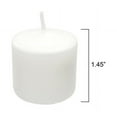 thumbnail image 4 of 2025 New Choice, Unscented Votive Candles, White, 16 Count, 4 of 6