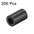 thumbnail image 3 of Unique Bargains Entretoise Ronde en ABS ID 4,2 mm OD 7 mm Longueur 12 mm Noire, Lot de 200, 3 of 4