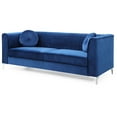 thumbnail image 3 of Glory Furniture Delray Velvet Sofa in Navy Blue, 3 of 7