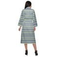 thumbnail image 3 of Moomaya Printed Robe For Girls Cotton Bathrobes For Women Wrap Dressing Gown, 3 of 6