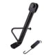 thumbnail image 5 of Soporte de piezaza lateral de piezaza de piezaza de hierro negro para motos Scooter Bikes 16cm, 5 of 9
