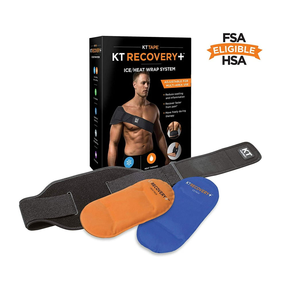 KT TAPE Recovery Compression Pad Therapy System, Heating & Ice Pack