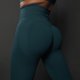 thumbnail image 3 of MKLEKYY Leggings deportivos para mujer, nuevos pantalones de yoga ajustados de punto sin costuras color melocotón para mujer, cintura alta y pantalones para correr y fitness 5058, 3 of 4