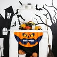 thumbnail image 2 of Halloween Party Decorations Halloween Decoration Fan-Shaped Flag Polyester Printed Hanging Flag Holiday Party Garden Layout Props Halloween Garden Flag, 2 of 6