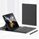 thumbnail image 1 of Leather Fold Stand Keyboard For Samsung Galaxy Z Fold 2 3 4 Bluetooth Wireless Keyboard With Stand and Pen Slot Case Cover, 1 of 5