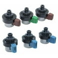 thumbnail image 1 of THORMN 6pcs Solenoid Valve 4EAT Transmission Case Solenoid Valve Kit Automobile Refitting Accessories Metal Parts, 1 of 9