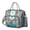 Grey-1, variant on Country Daisy Farm Theme Lunch Box - Large Insulated & Leakproof Tote, Waterproof Artistic Floral Food Storage Bag with Shoulder Strap