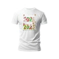 thumbnail image 2 of Playera Con Estampado De Goodbye 2024 Hello 2025 Fin De Año Año Nuevo Color Blanco Talla Mediana Marca Emil SaEs, 2 of 4