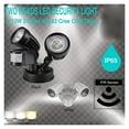 thumbnail image 5 of 24W LED Twin PIR Security Sensor Floodlight 3000lm Outdoor IP65 Spotlight Reflectores Para Patio Wall Light For Garden ,Power Saving, 5 of 6