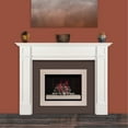 thumbnail image 3 of Pearl Mantels 540-48 Marshall Fireplace, 48-Inch, White Paint Mantel Surround, Opening Width( Pack of 2 ), 3 of 5