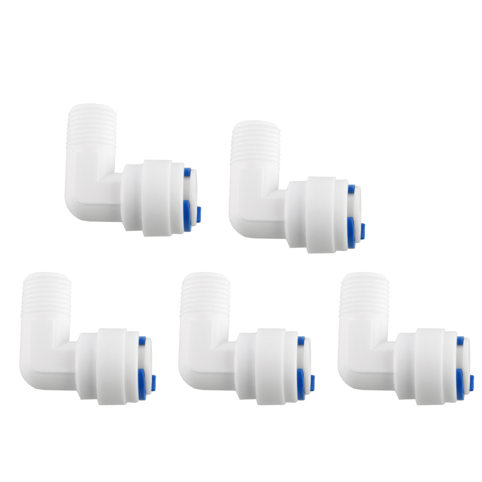 1//4/'/' Tube x 3//8 BSP Thread Quick Connect 10pcs for RO Water Reverse Osmosis