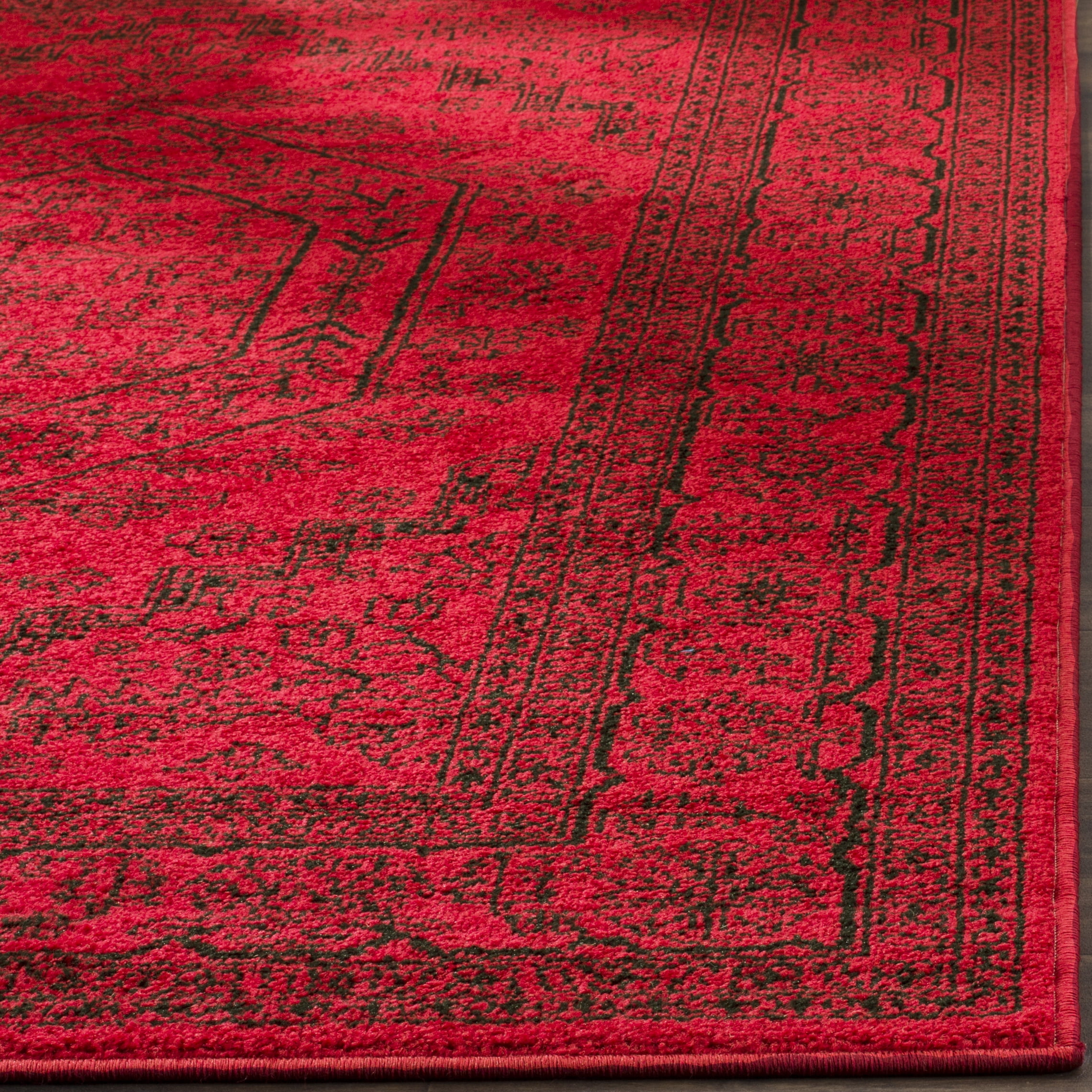 Safavieh Adirondack Xavier Oriental Area Rug, Red/Black, 8' x 10'