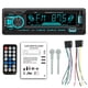 thumbnail image 4 of Reproductor MP3 Auto Radio 1 Din In Dash Kit Diente Compatible Con Mando A Distancia Azul, 4 of 9