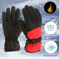 thumbnail image 2 of CZHQWE Kid Gloves Toddler Snow Gloves Kids Waterproof Mittens Thicken Toddler Winter Snow Gloves Warm Ski Gloves For Girls Boys 6-11 Year, 2 of 7