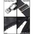 thumbnail image 4 of Liguero para mujer, liguero de encaje de talla grande y 6 Clips de Metal, ropa interior ajustable, tirantes U, 4 of 4