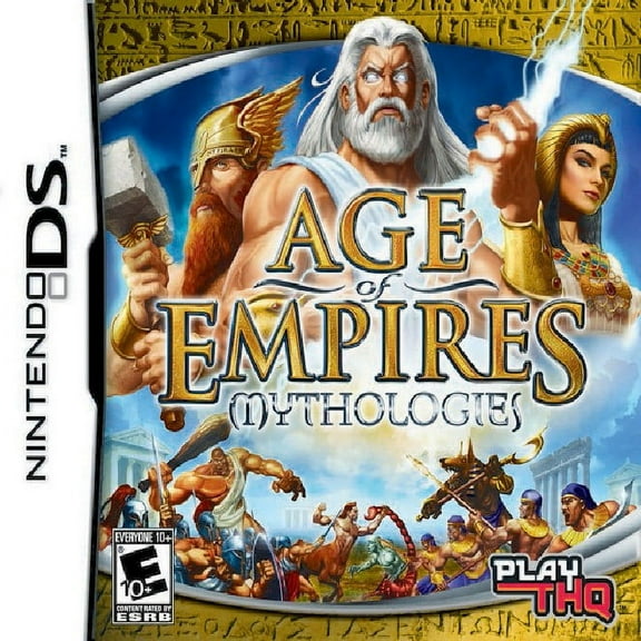 Restored Age of Empires: Mythologies (Nintendo DS, 2008) Fighting Game (Refurbished)