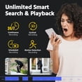 thumbnail image 2 of ANNKE 12MP PoE Security Camera System, 8 Channel NVR with NO HDD and 4 X 12 Megapixel UHD PoE White Surveillance IP Camera with Smart Dual Light, Human/Vehicle Detection, Color Night Vision, 2 of 14