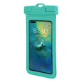 thumbnail image 1 of Funda impermeable para teléfono celular Funda protectora para teléfonos de hasta 7.2 pulgadas TPU Soporte para teléfono celular subacuático IPX8 con Azul, 1 of 9