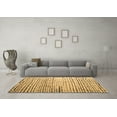 thumbnail image 3 of Ahgly Company Indoor Square Solid Brown Modern Area Rugs, 6' Square, 3 of 4