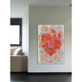 thumbnail image 5 of Marmont Hill "Splash of Heart" by Yolanta Gawlik Painting Print on White Wood, 5 of 5